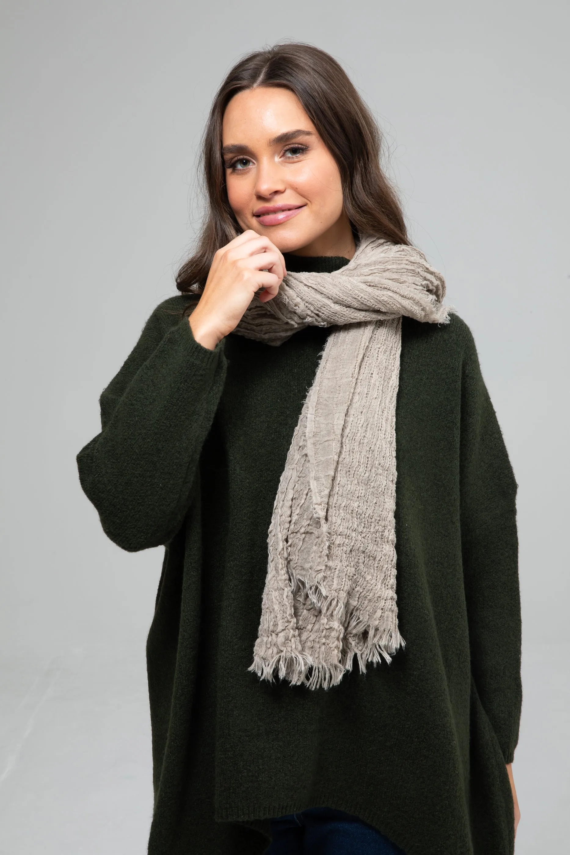 Morocco Scarf - Natural