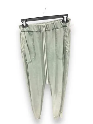 Pants Joggers By Umgee In Sage, Size: S