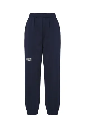 Pieces - Pcsasie Sweat Pants - 4710334 Maritime Blue White Brooklyn