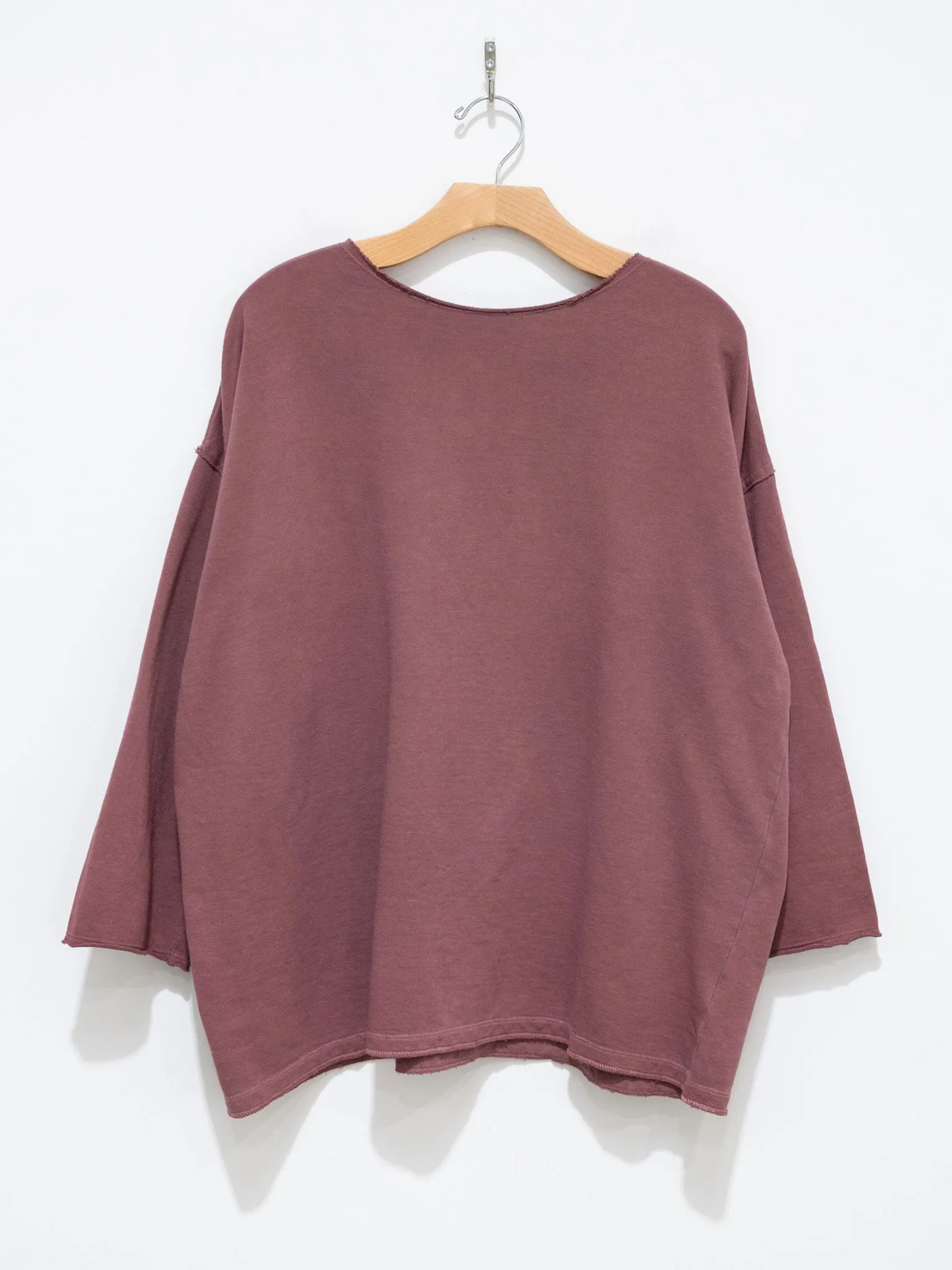 Pigment Dyed Crewneck Pullover - Red