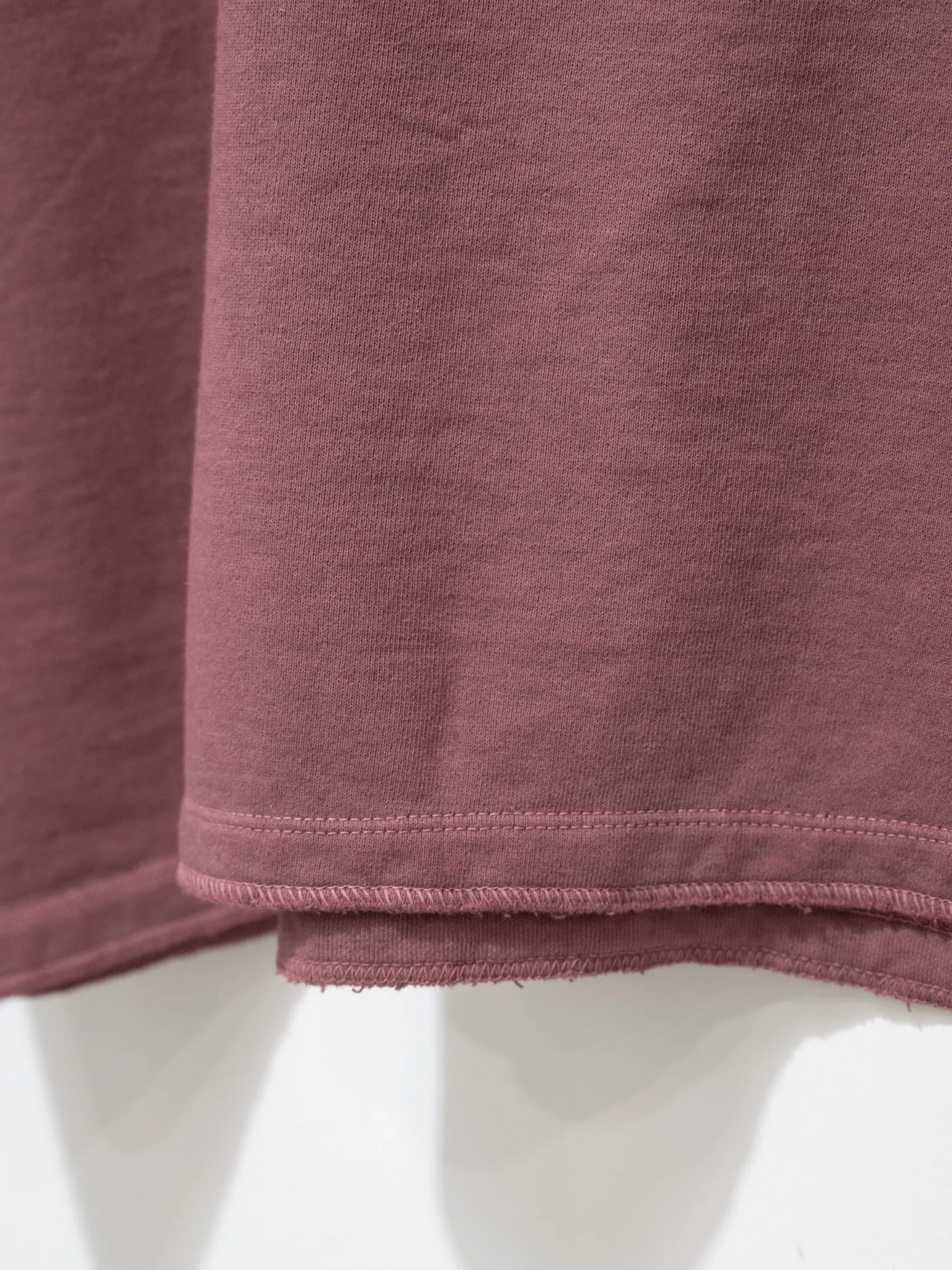 Pigment Dyed Crewneck Pullover - Red