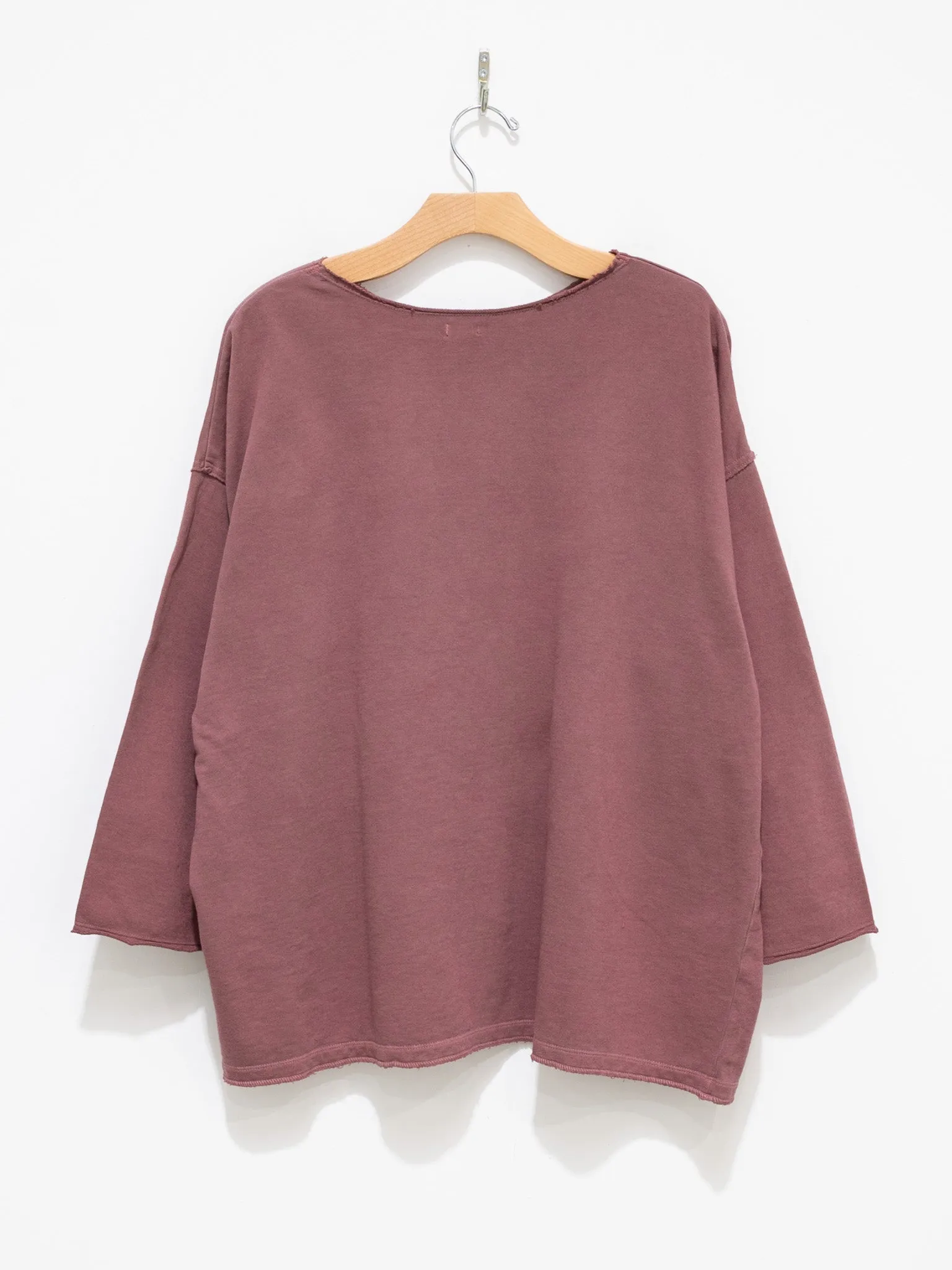 Pigment Dyed Crewneck Pullover - Red