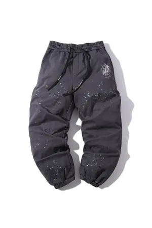 POLKA DOTS SWEATPANTS GREY