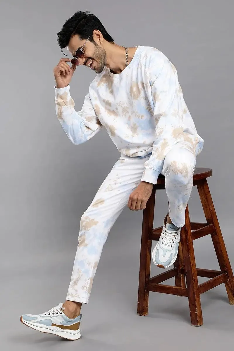 Regular Fit Tie Dye Premium Joggers For Men