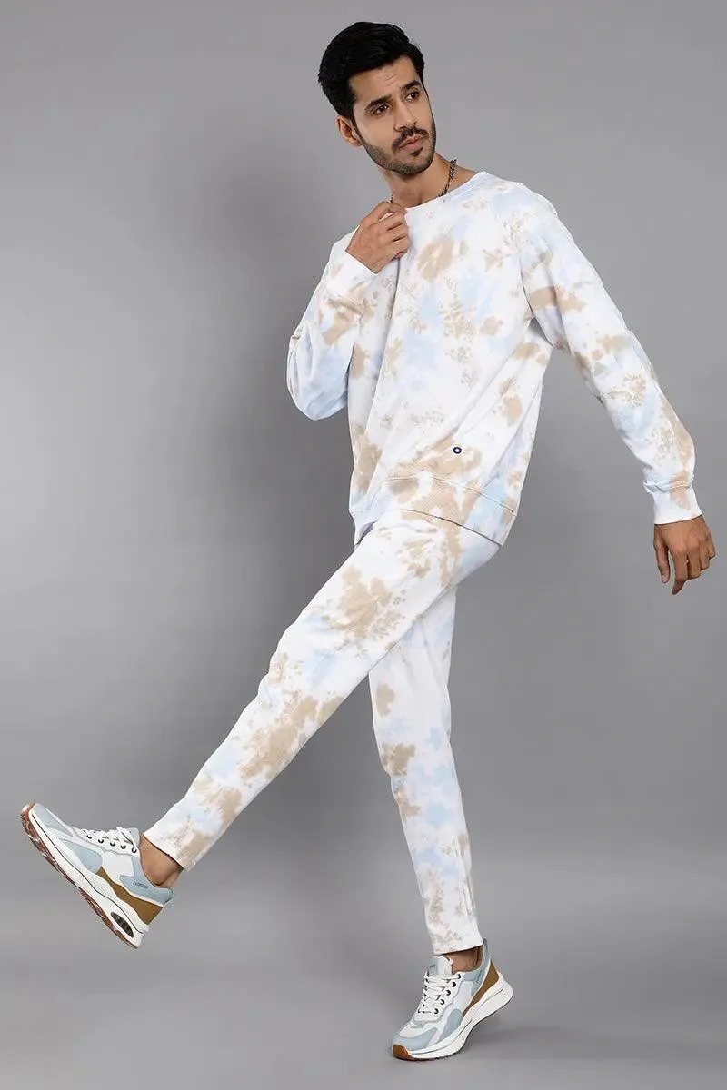 Regular Fit Tie Dye Premium Joggers For Men