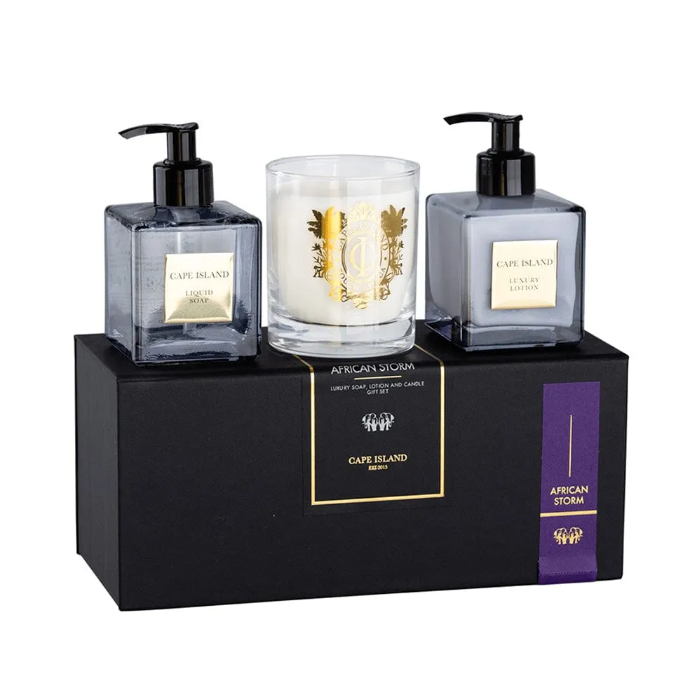 Relaxing Boxed Gift Set | Soap, Lotion & Candle