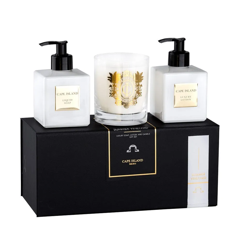 Relaxing Boxed Gift Set | Soap, Lotion & Candle