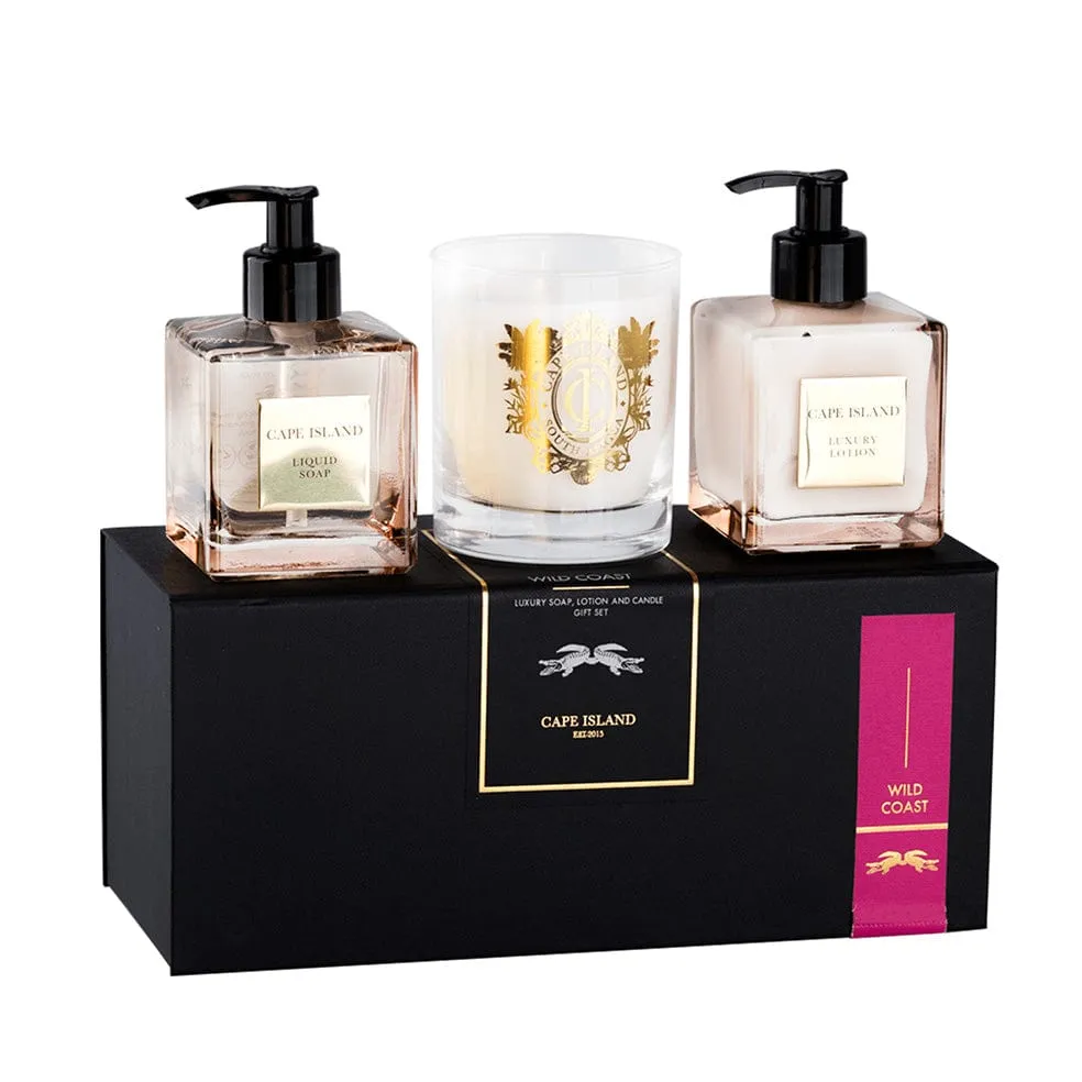 Relaxing Boxed Gift Set | Soap, Lotion & Candle