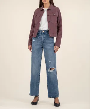Rosalyn Twill Trucker Jacket