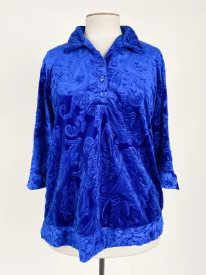 Roselynn | Blue Workwear Jacket | Size XL
