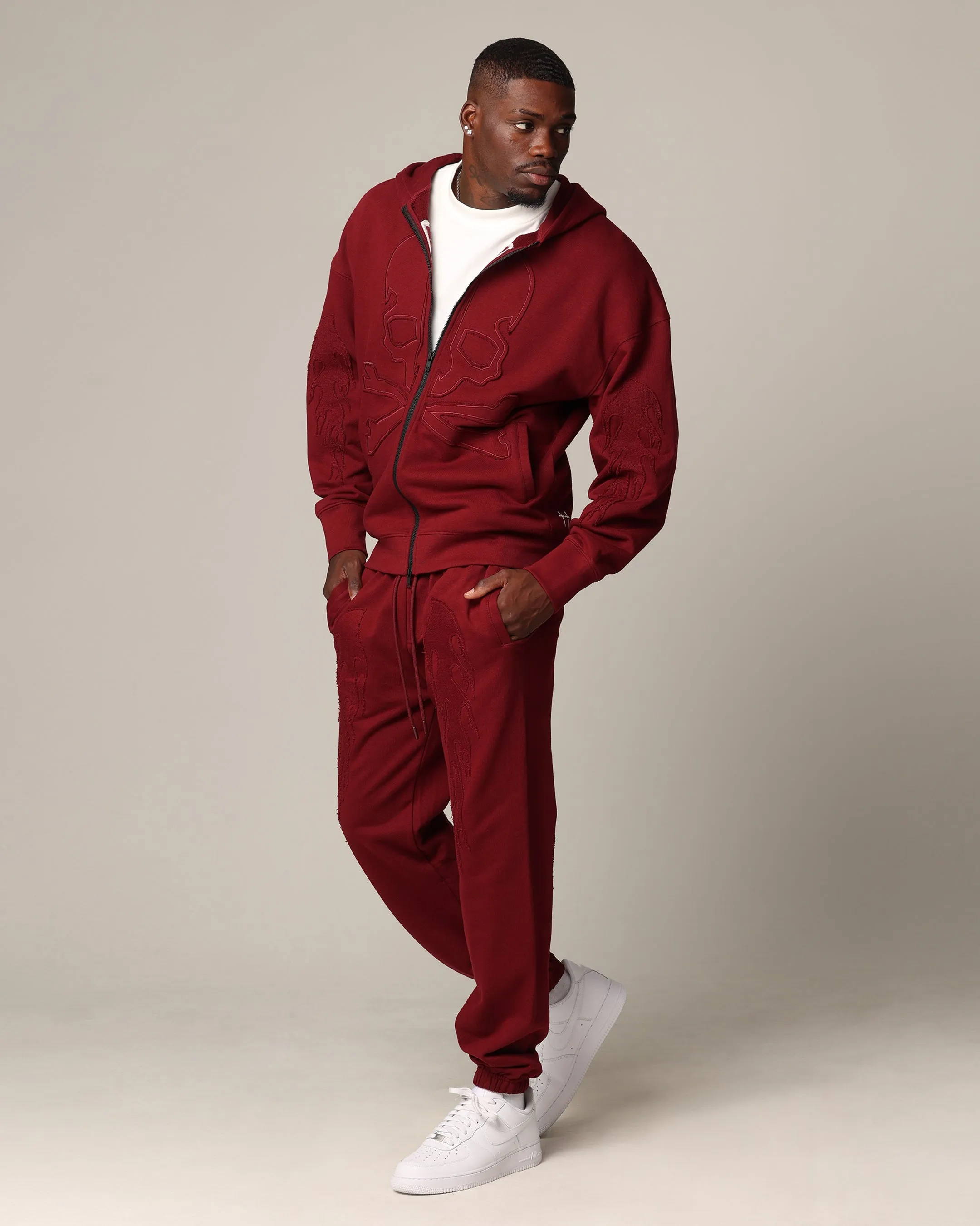 Saint Morta Hellfire Sweatpants Lava