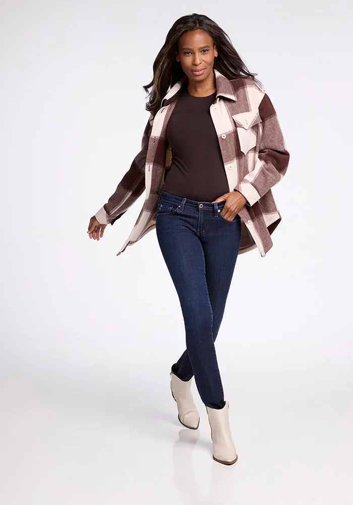 Sawyer Shacket • Final Sale Deals! - Chai Latte Plaid