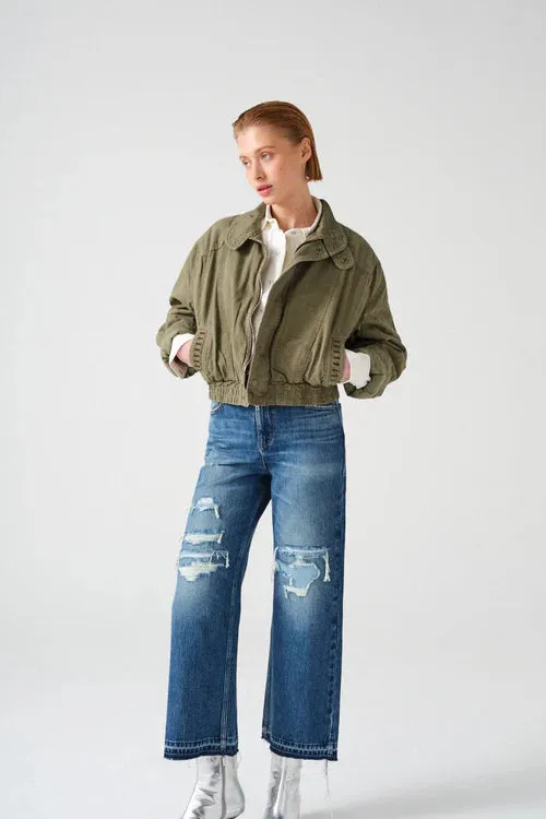 Seventy   Mochi Juno Jacket Khaki