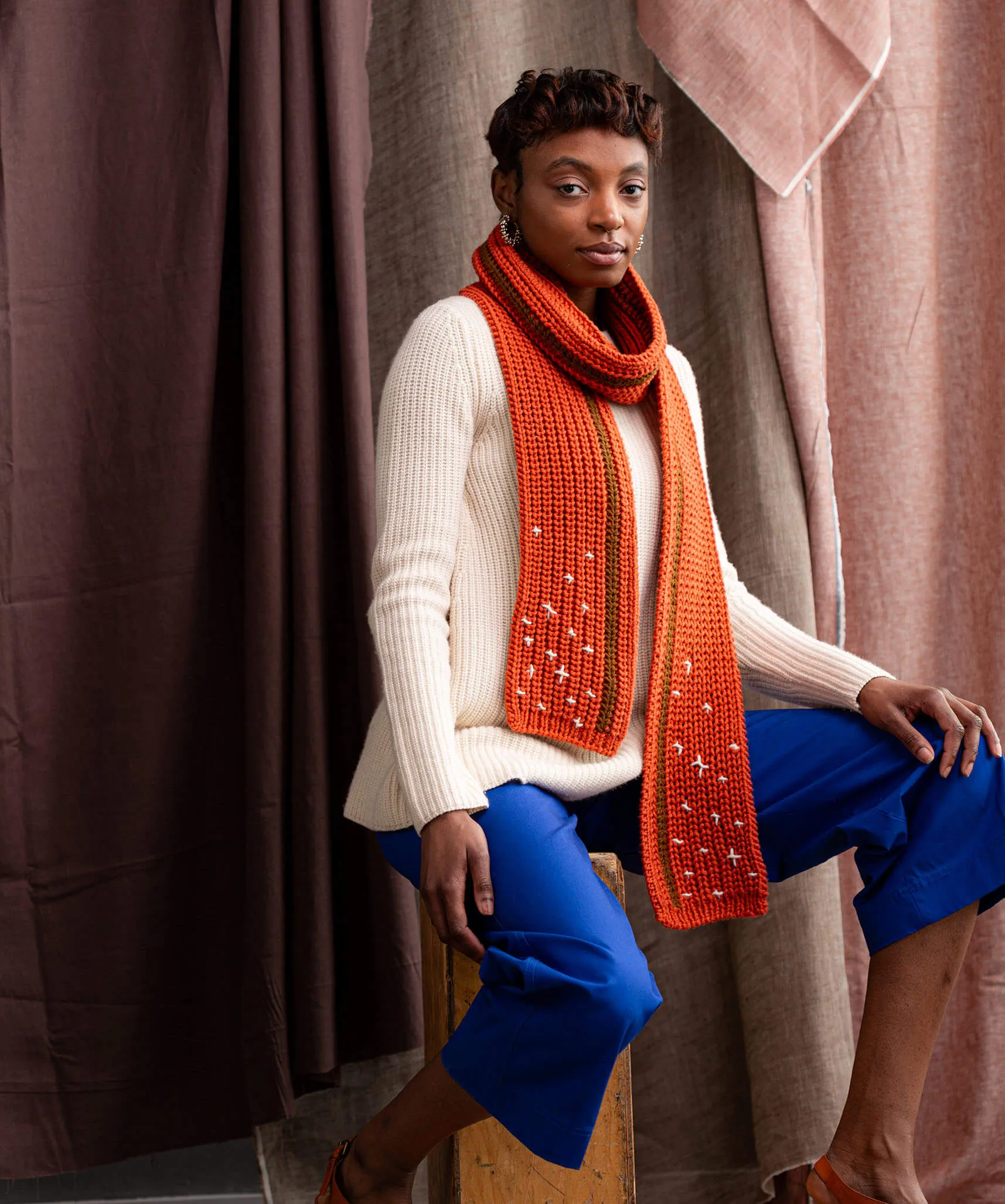 Shake Scarf | Design Sample