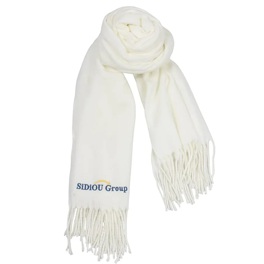 Sidiou Group Anniou Autumn And Winter  Ladies Imitation Cashmere Long Scarf, Shawl 8 Colors Optional Outdoor Beach, Travel Double-Sided Blanket Scarf