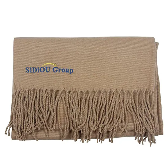 Sidiou Group Anniou Autumn And Winter  Ladies Imitation Cashmere Long Scarf, Shawl 8 Colors Optional Outdoor Beach, Travel Double-Sided Blanket Scarf