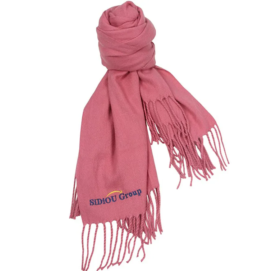 Sidiou Group Anniou Autumn And Winter  Ladies Imitation Cashmere Long Scarf, Shawl 8 Colors Optional Outdoor Beach, Travel Double-Sided Blanket Scarf