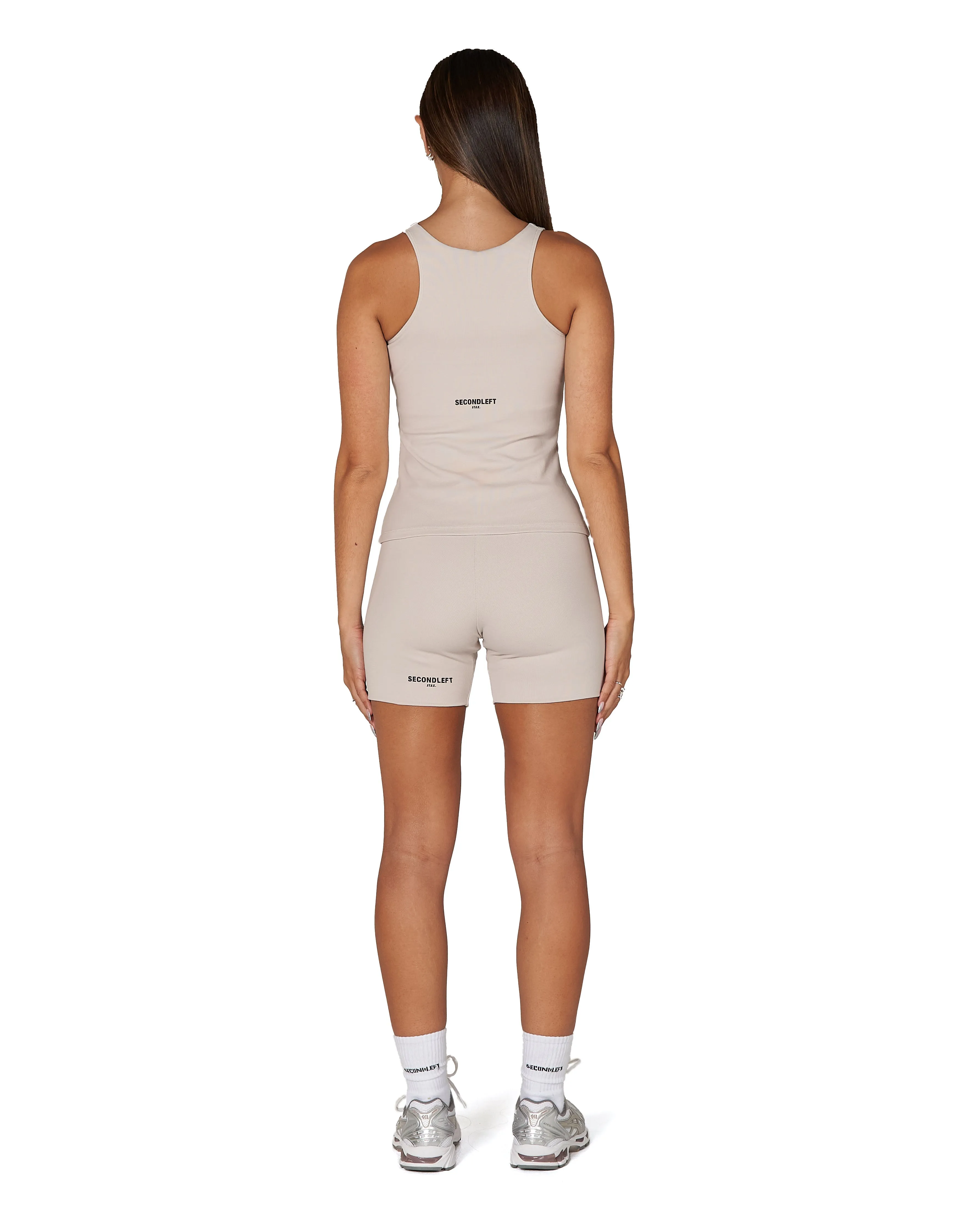 SL BW Scoop Tank Dove - Beige