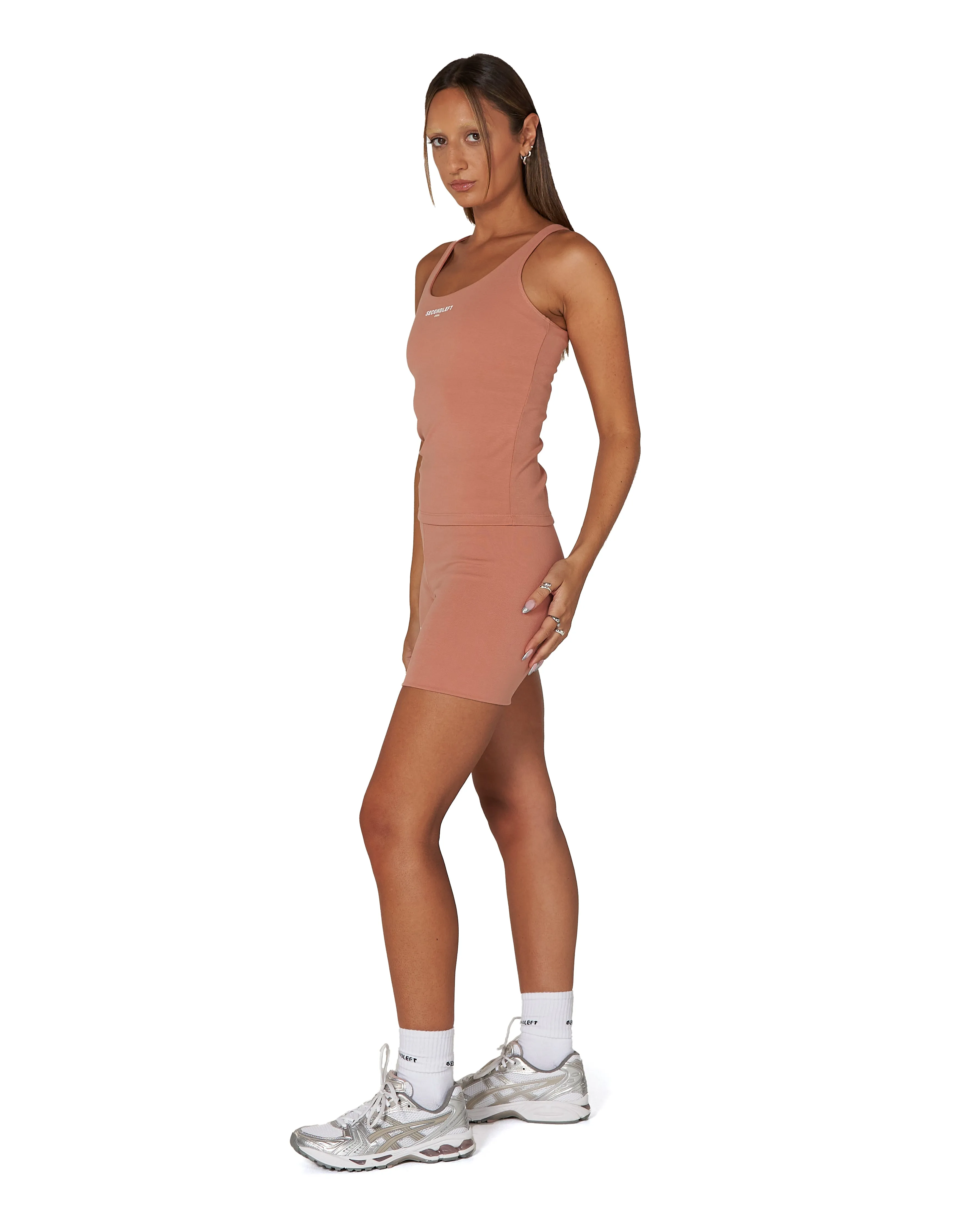 SL BW Scoop Tank Sakura - Salmon