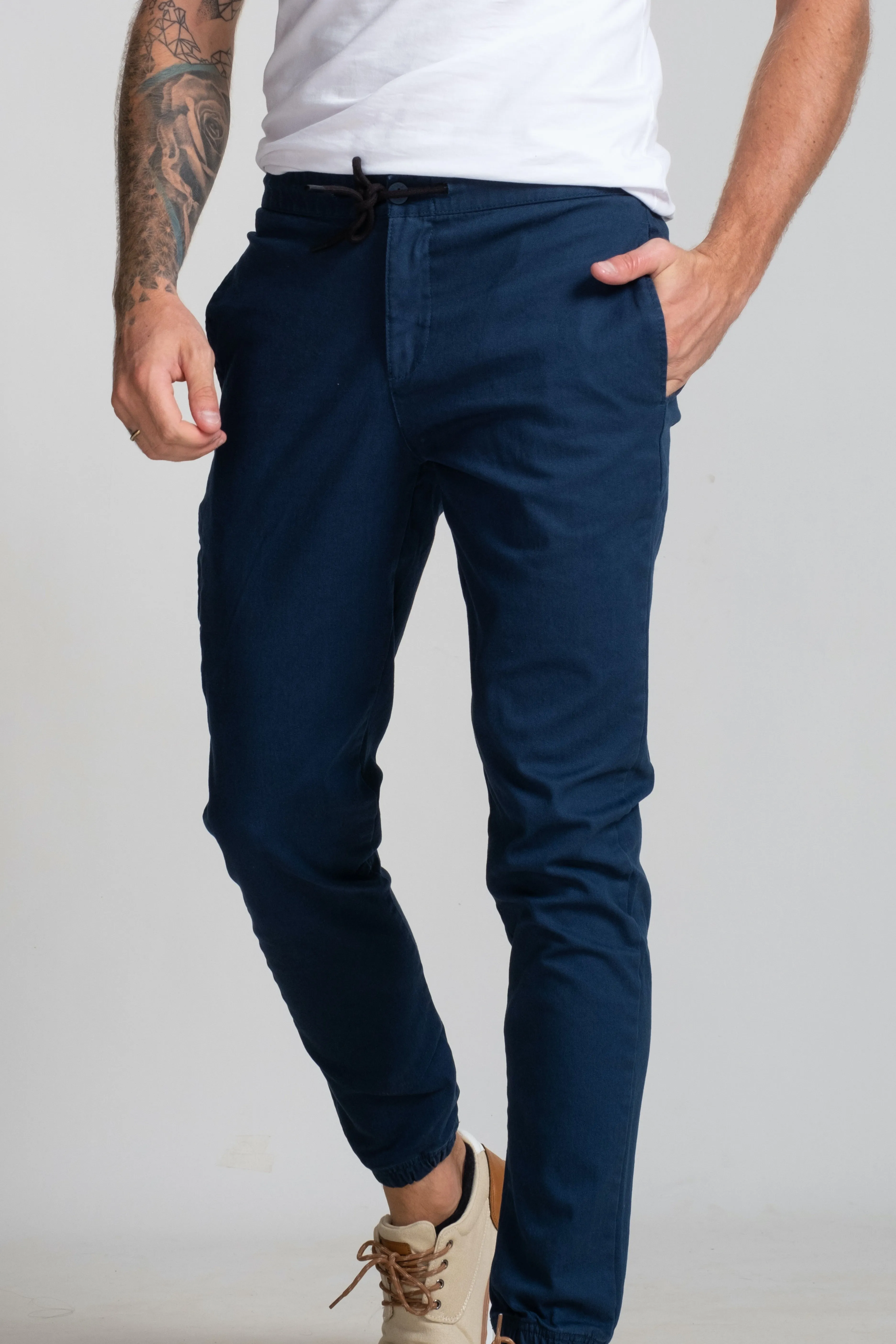 Slim Fit -Compact Jogger - Blue Orion Blue