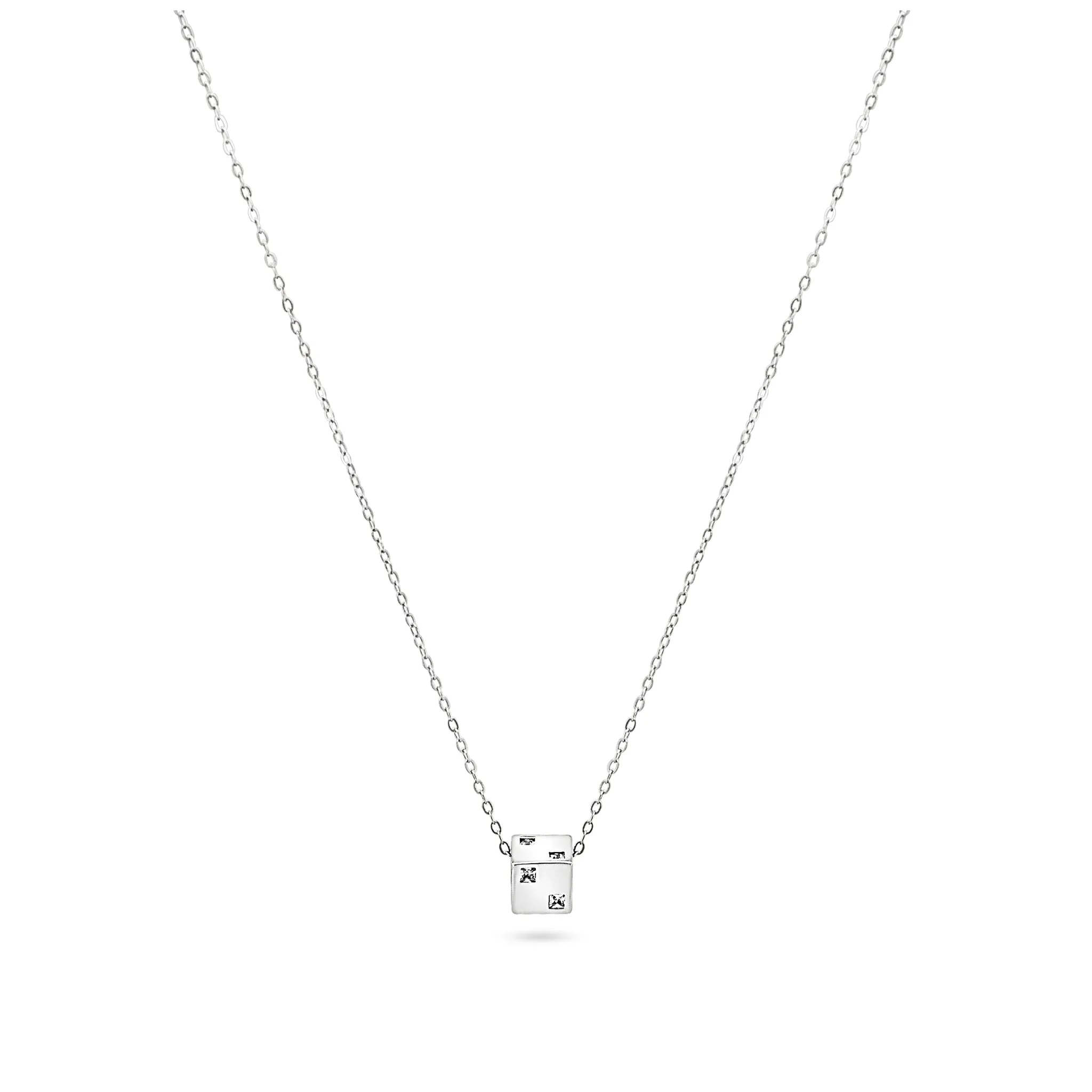 Sparkling Dice Necklace