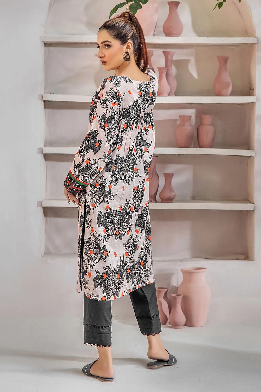 Stitched Self Jacquard Shirt DR-2302