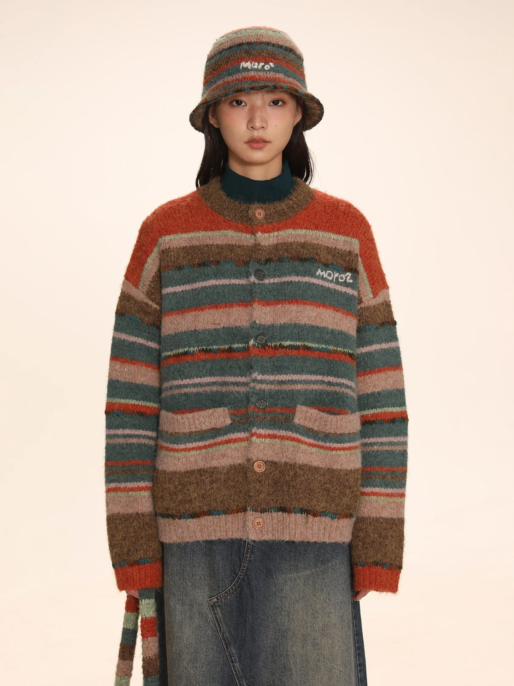 Striped Woolen Beanie