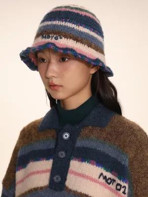 Striped Woolen Beanie
