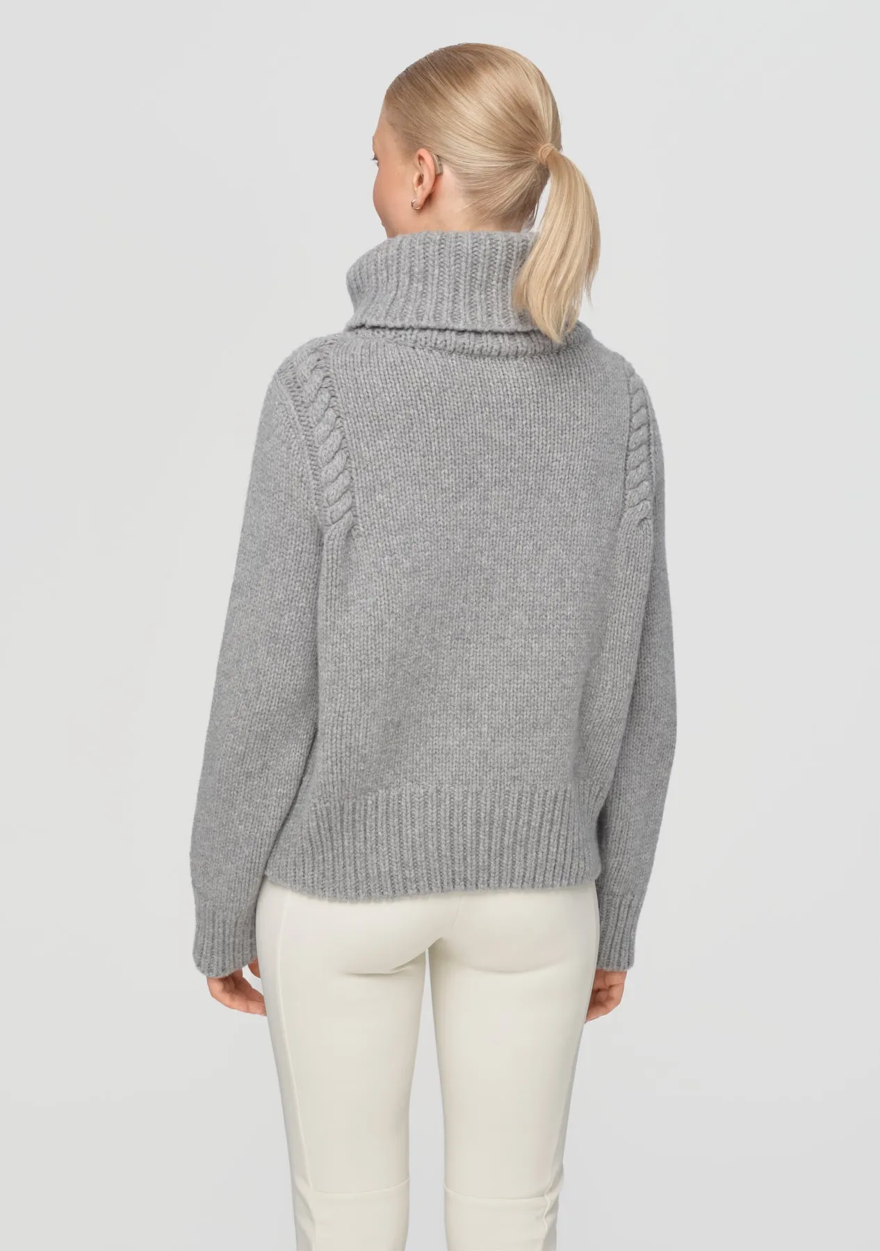 SUGARBEE Merino Cashmere Sweater lunar