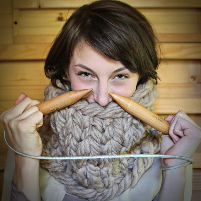 Superchunk Instant Knitted Cowl