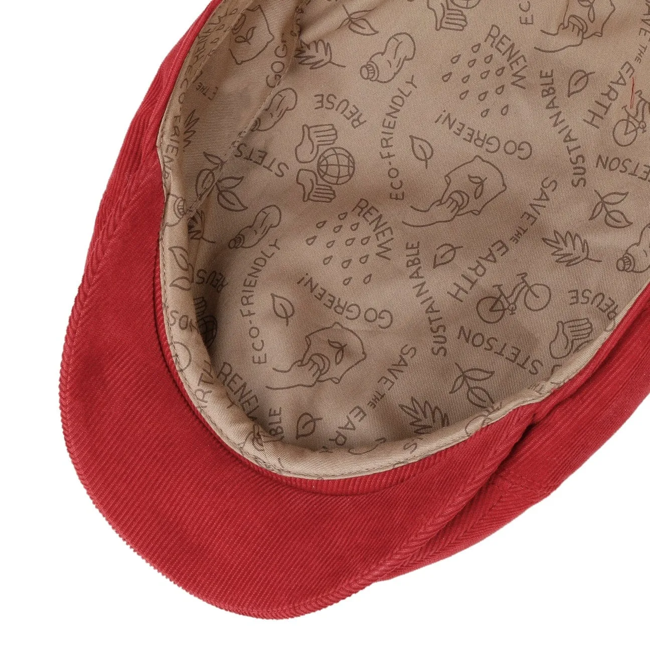 Sustainable Corduroy Ivy Cap by Stetson