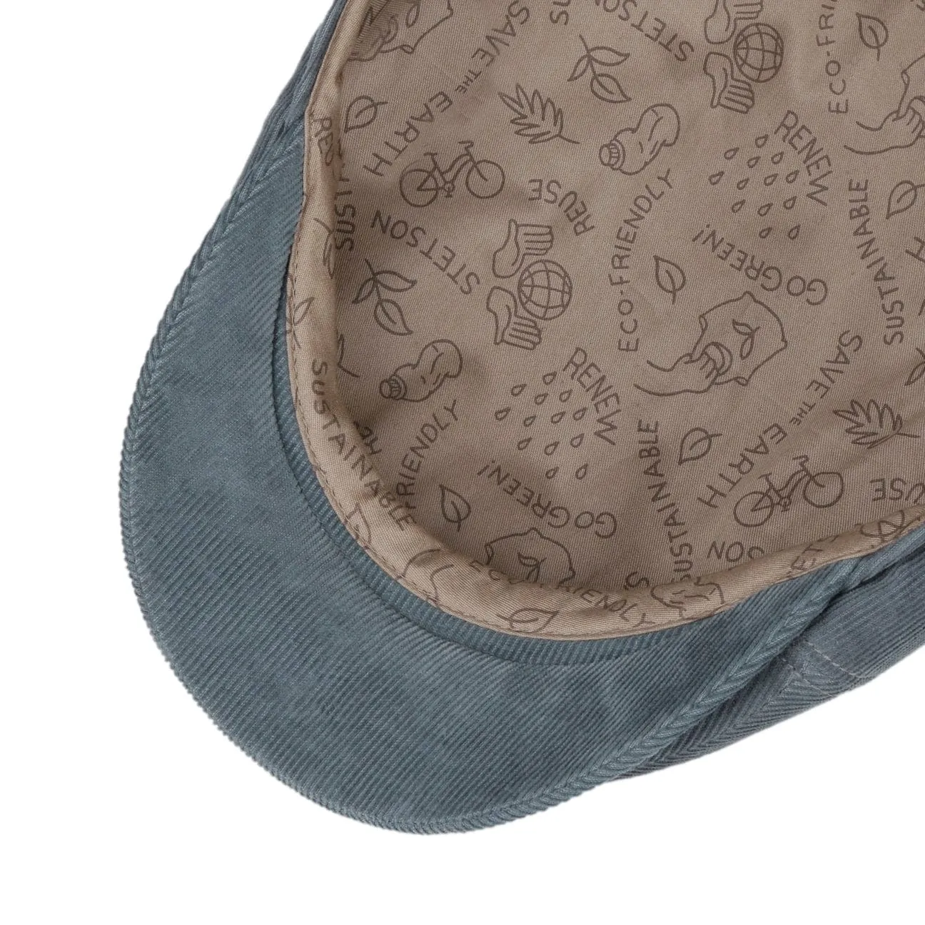 Sustainable Corduroy Ivy Cap by Stetson