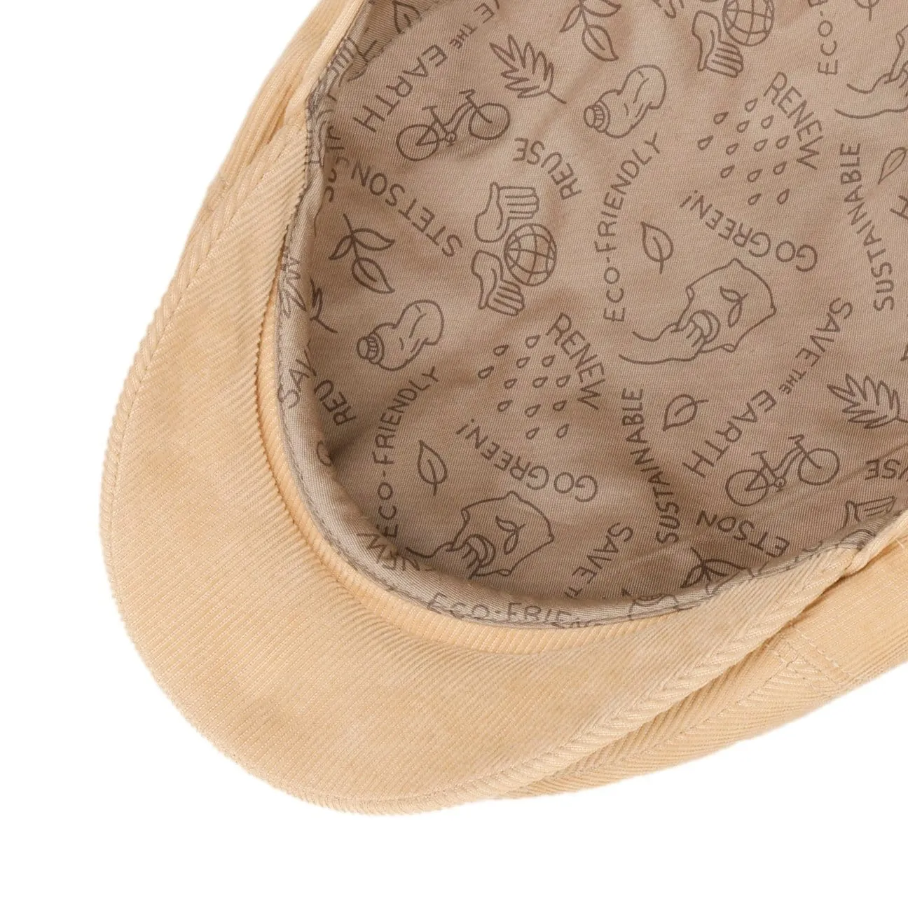 Sustainable Corduroy Ivy Cap by Stetson