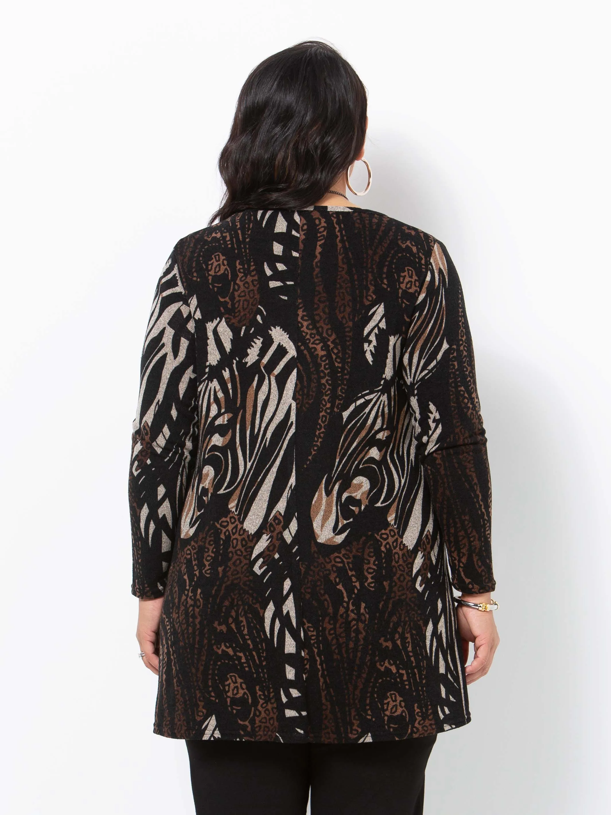 Tribal 3 Button Top