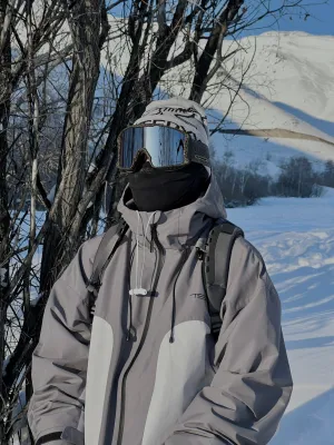 TSI 23/24 Upgraded 3L Grey Snowboarding Jacket & Pants