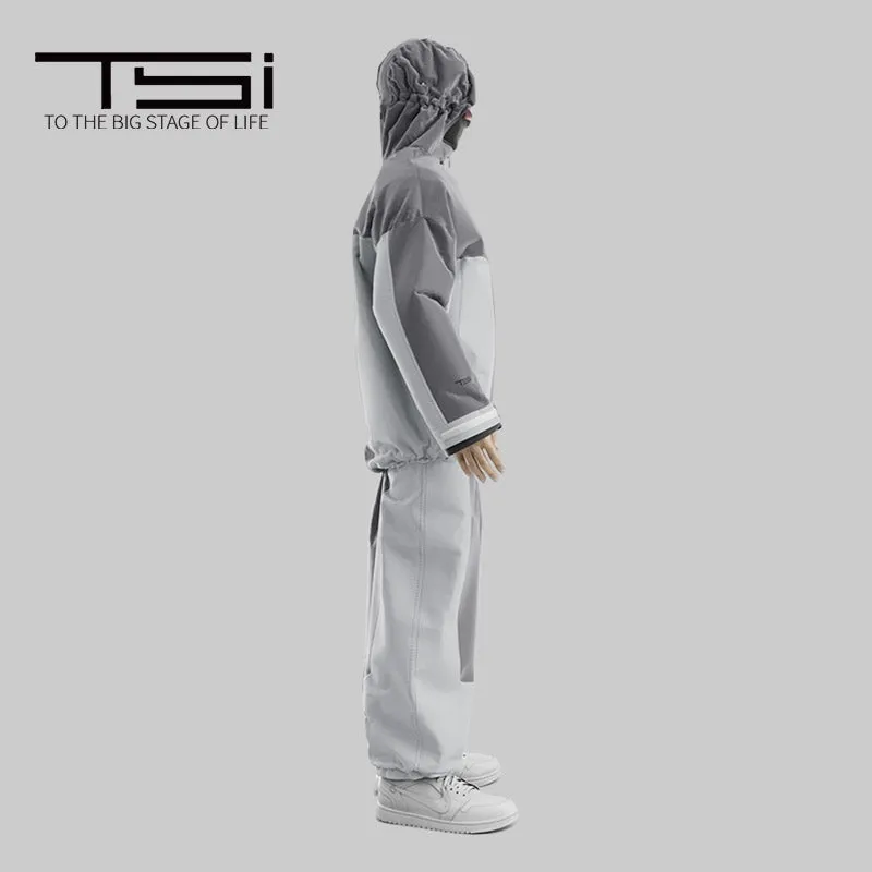 TSI 23/24 Upgraded 3L Grey Snowboarding Jacket & Pants