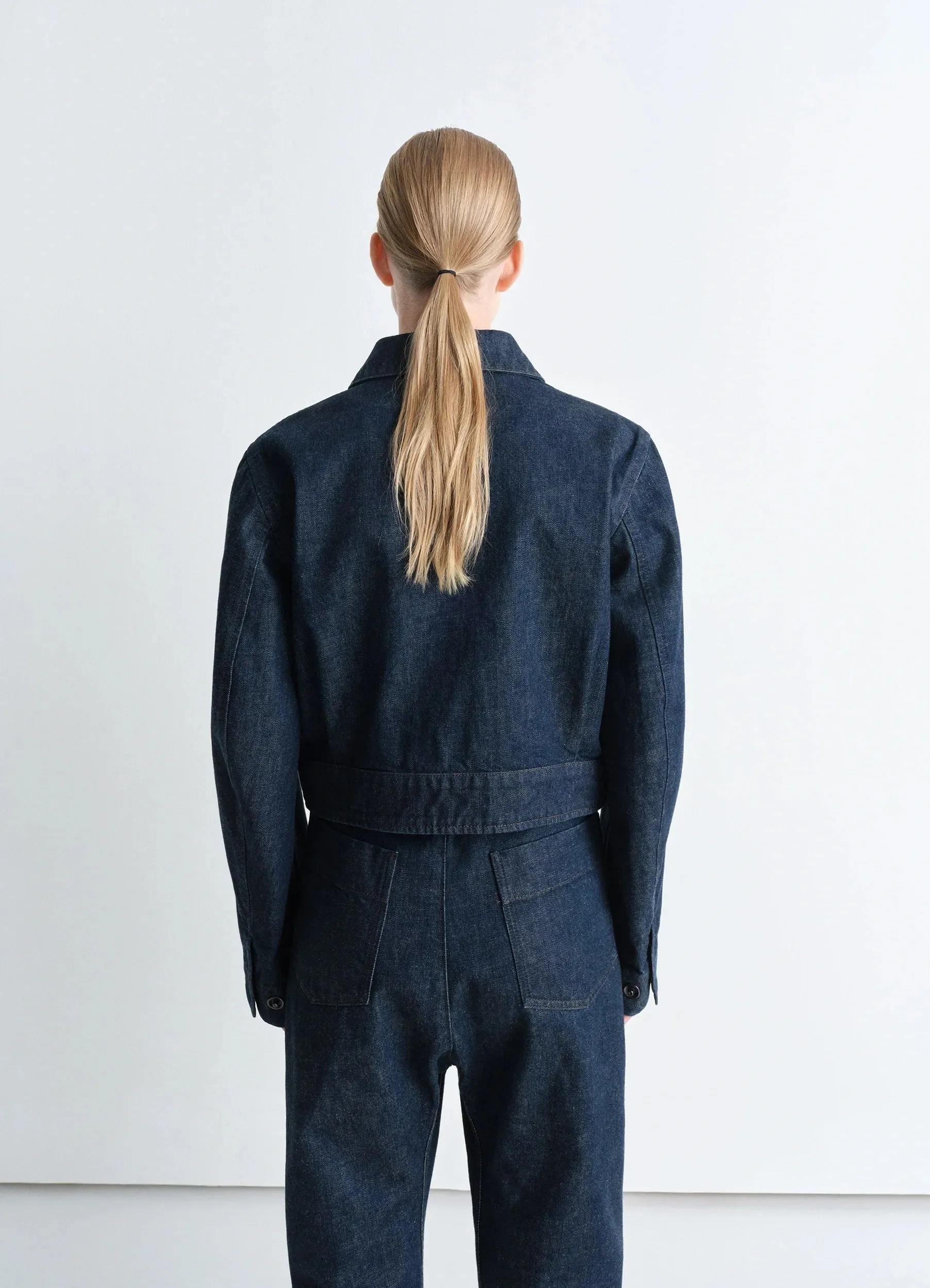 TWO POCKET CROPPED JACKET
