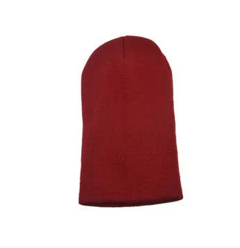 Winter Hats for Women Beanies Knitted Caps Girls Autumn Skullies Beanies Women's Warm Winter Hats Unisex Fashion Solid Cap