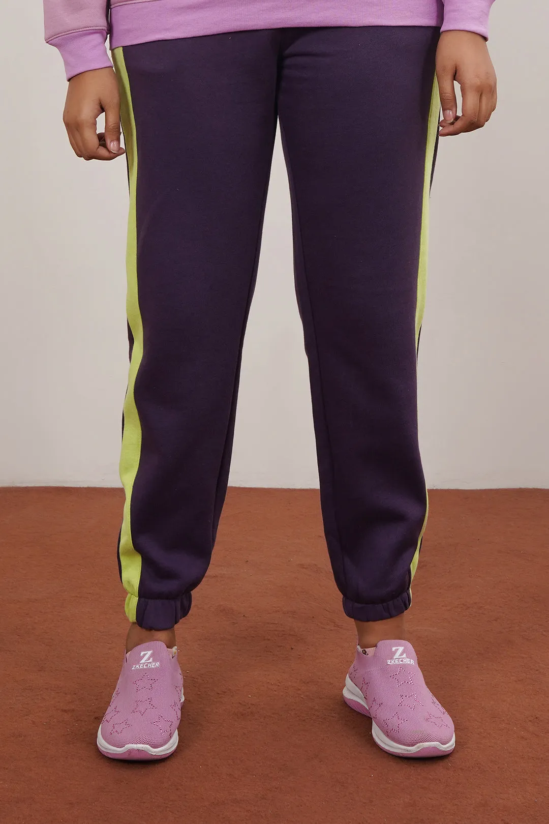 Women Paneled Sweat Pant